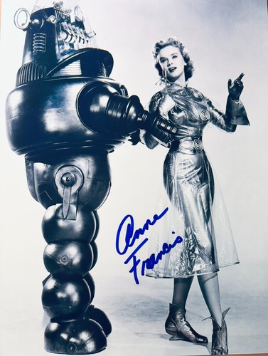 Anne francis signed x 1 - signed,