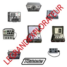 Ultimate  Mercury Tube Tester  Operation Service Manual Schematics Chart  on DVD