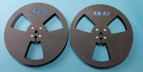 Akai tape spools - spools, 3d
