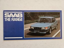 SAAB 99 900 INC TURBO SALES