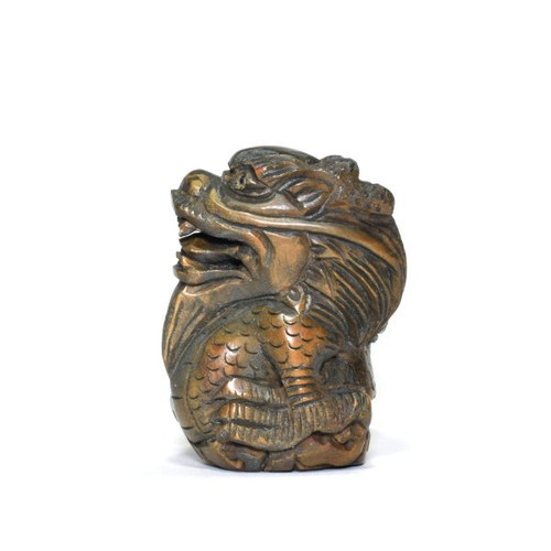 Netsuke dragon japanese - dragon,