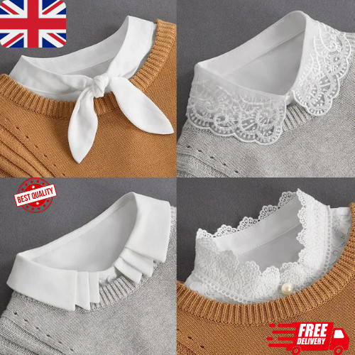 Women lace detachable - detachable, fake