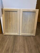 KITCHEN DOORS PAIR OF LIMED