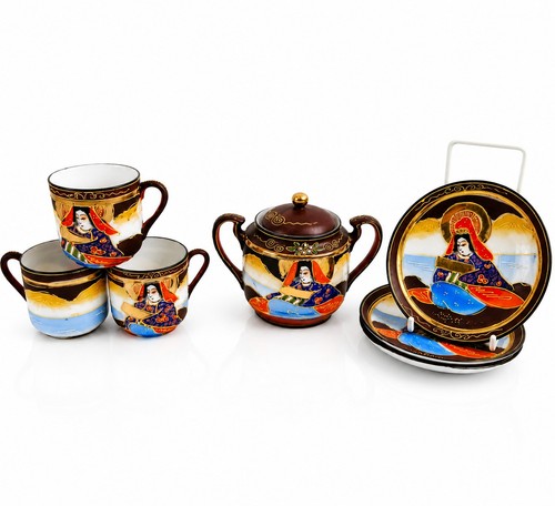 Vintage japanese geisha - vintage, tea