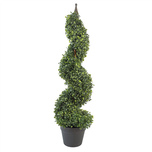 90cm artificial boxwood spiral - 90cm,
