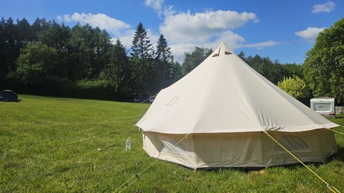 Bell tent with eco stove - bell,