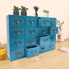 16 Drawers Apothecary Cabinet