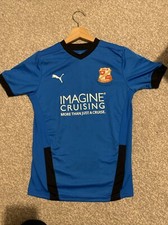 Swindon Town 2018/19 Blue Away - Kids Size 11-12 Shirt Puma