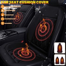 12V Car Heated Seat Pad Cushion Cover Heating Heater Cold Winter Warm Universal