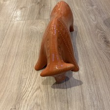 Bitossi style orange Bull