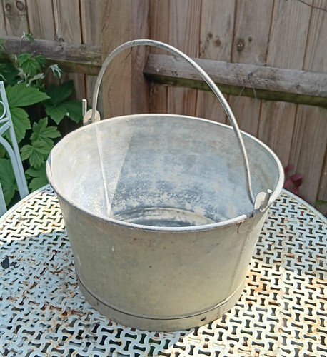 Vintage french galvanised - vintage,
