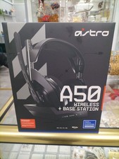 ASTRO A50 GAMING WIRELESS HEADSET AND CHARGING STATION  GEN PS5 PS4, PC BLACK .