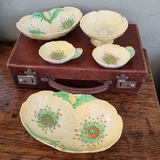 Carlton Ware Vintage Buttercup Australian Design Dishes Job Lot