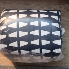  LYCKSELE Cover 103.245.94  Ebbarp  Black/white for Sleeper Sofa out of box IKEA