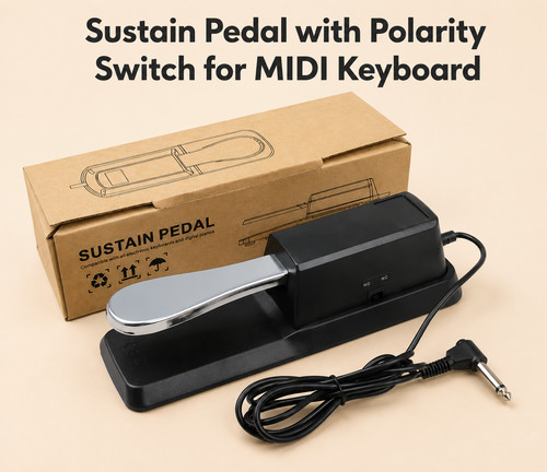 Sustain pedal polarity switch - sustain,