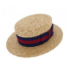 Olney Straw Boater Hat