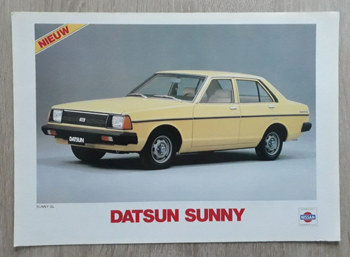 Datsun sunny range brochure - datsun,