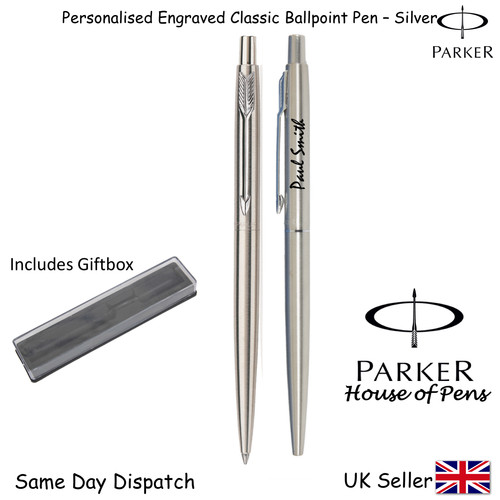 Personalised engraved parker - engraved,
