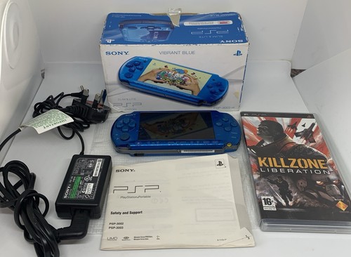 Sony psp vibrant blue - psp,