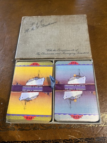 Complete vintage playing cards - vintage,