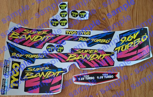Tyco 6v super bandit - tyco,