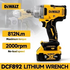 DEWALT DCF892 812N.M CORDLESS IMPACT WRENCH HIGH TORQUE 1/2 INCH BRUSHLESS ELECT