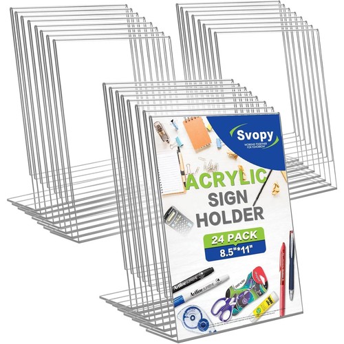 Acrylic sign stand - acrylic,