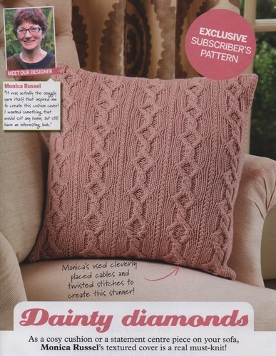 Dainty diamond cushion - dainty,