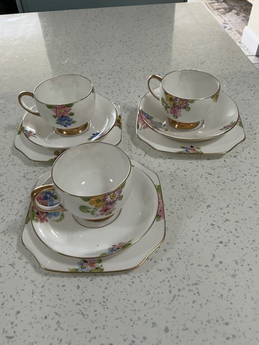 Carlton ware trio 1930s - ware,