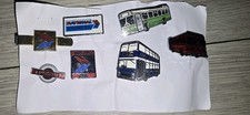 6 X Bus Badges And A Tie