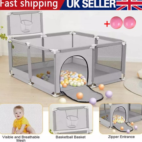 Large pet dog playpen portable - large,