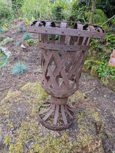 Edwardian wrought iron - wrought,