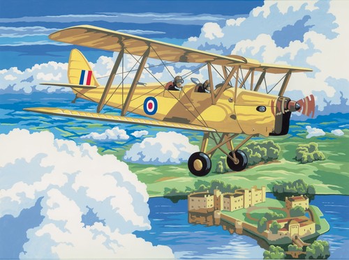 Painting numbers nostalgic - painting,