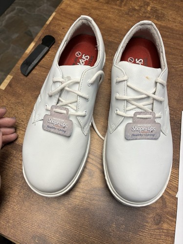 New skechers white shape - new,