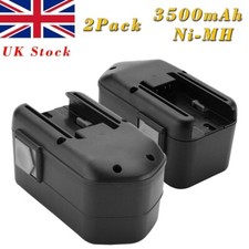 2x Battery For AEG/MILWAUKEE 18V 3.5AH Ni-MH B18 MX18 48-11-2200 BXL18 SB2E18STX