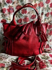 FOSSIL Poppy Red Soft Leather