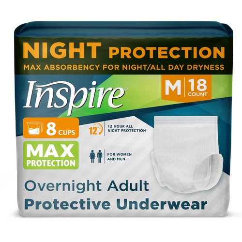 Inspire adult diapers women - inspire, or