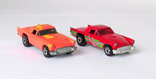 Vintage Lot Hot Wheels 1957 Ford Thunderbird Two Versions 1977