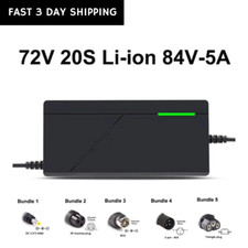 72V Charger 5A 20S Lithium-Ion