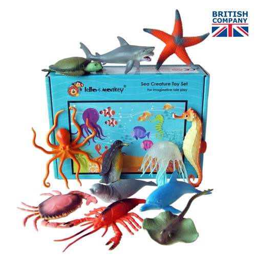Sea creature toy plastic - creature,