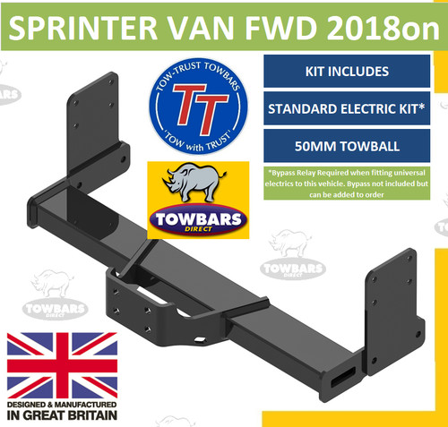 Flange towbar for mercedes - for,