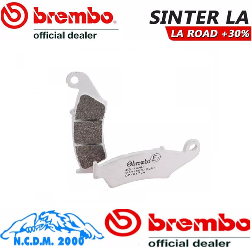Kit front brake pads brembo - brake,