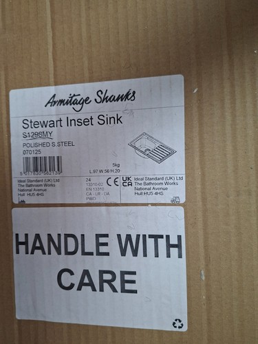 Armitage shanks stewart inset - armitage,