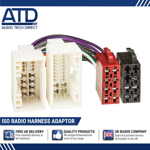 Iso adaptor for kia - kia, sportage