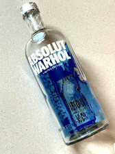 Rare EMPTY 2024 Limited Edition Absolut Vodka 1L Andy Warhol Travellers Edition