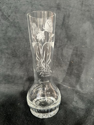 Edinburgh crystal bud vase - crystal,