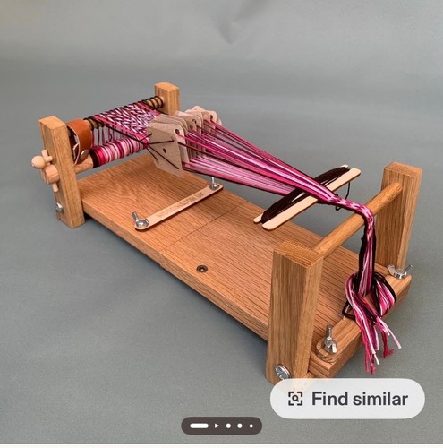 Folding tablet loom - folding,