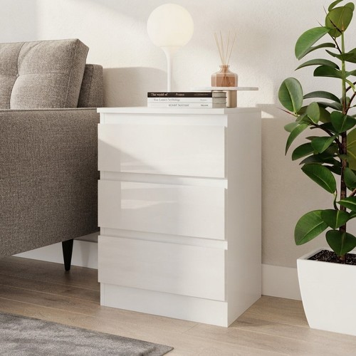 Elegant drawer high gloss - elegant, 3-drawer