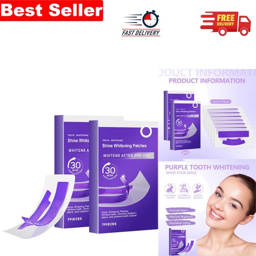 Gentle purple whitening - whitening, strips