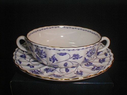 Spode bone china y6235 blue - china,